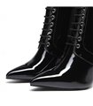 Giaro Ankle Boots LESSORA BLACK SHINY