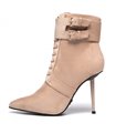 Giaro Ankle Boots LESSORA Beige Velour