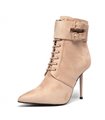 Giaro Ankle Boots LESSORA BEIGE VELOUR