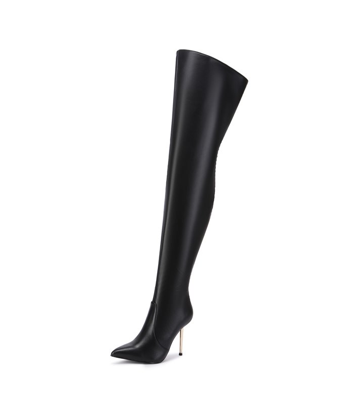 Giaro Overknee Stiefel LADONNA Schwarz Matt