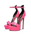 Giaro Plateau Pumps KIMMIE NEON FUCHSIA