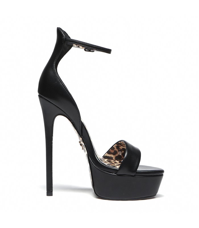 Giaro Plateau Pumps KIMMIE BLACK MATTE