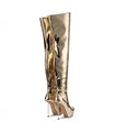 Giaro Overknee Plateau Boot BRISA LIQUID GOLD