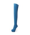 Giaro Overknee Plateau Boot BRISA Blue Matte