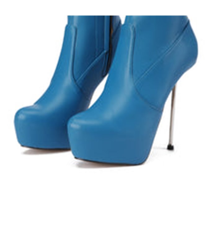 Giaro Overknee Plateau Boot BRISA Blue Matte