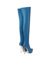 Giaro Overknee Plateau Boot BRISA Blue Matte