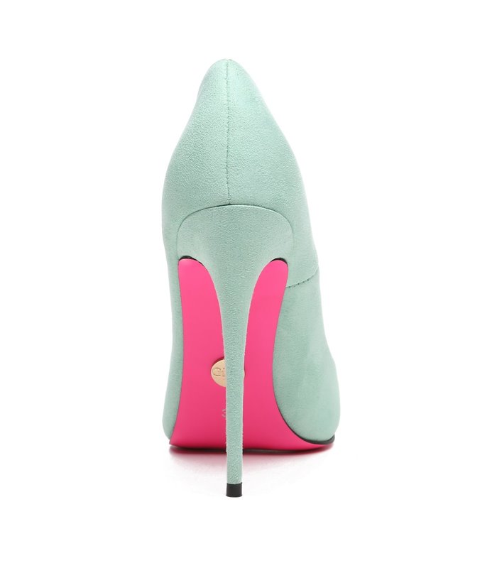 Giaro Pumps Taya Türkises Velour