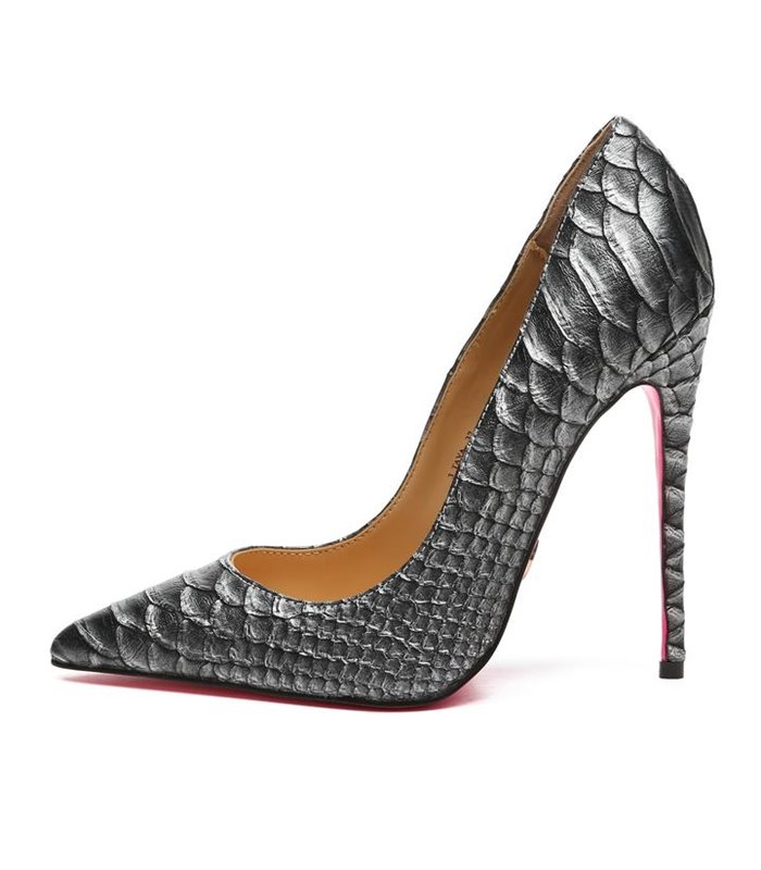 Giaro Pumps TAYA Silver Snake