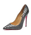 Giaro Pumps TAYA Silver Snake