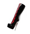 Giaro Overknee Boots Fascinate Black/Red Shiny