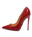 Giaro Pumps Taya Rotes Schlangenmuster