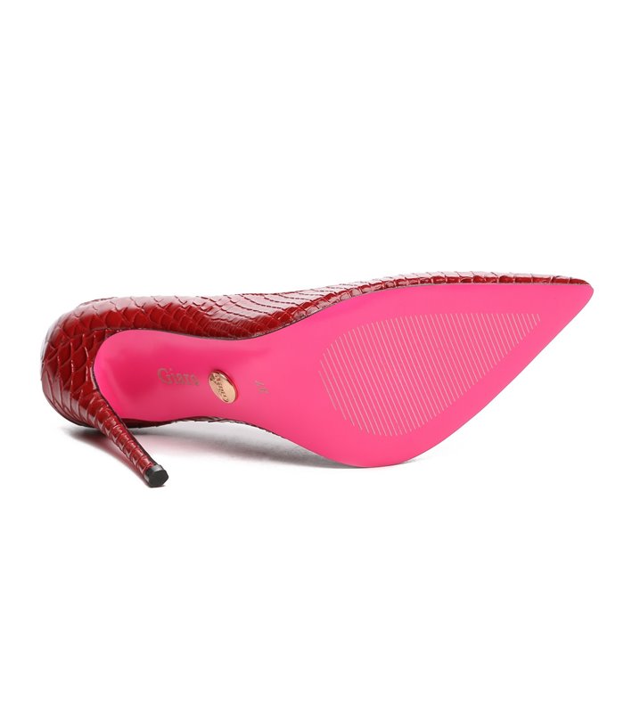 Giaro Pumps TAYA Red Snake