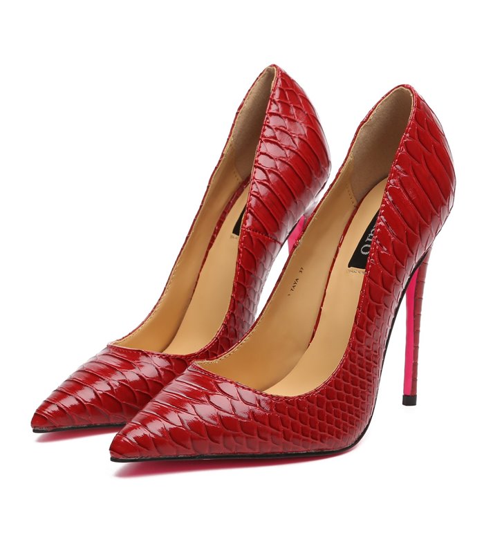 Giaro Pumps TAYA Red Snake