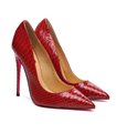 Giaro Pumps Taya Rotes Schlangenmuster