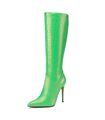 Giaro Boots Mila Green Crocodile Pattern