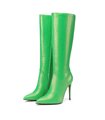 Giaro Boots Mila Green Crocodile Pattern