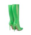 Giaro Boots Mila Green Crocodile Pattern