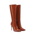 Giaro Stiefel Mila Braun Krokodilmuster Lack