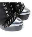 Giaro Evil Plateau Boots Black Shiny