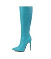 Giaro Boots Mila Blauw krokodillenpatroon