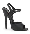 DOMINA-109 - sandal - black matt | devious