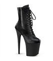 FLAMINGO-1020 - platform ankle boots - black matt | Pleaser