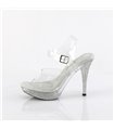 ELEGANT-408 Sandal - PVC transparent | Fabulous