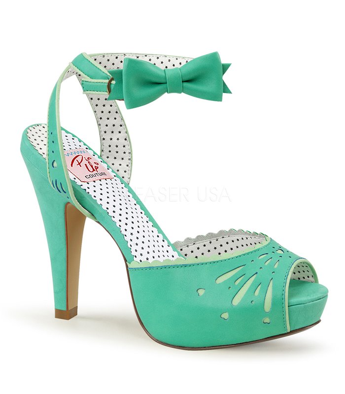 Plateau Sandaletten BETTIE 01 Grün online günstig kaufen Pumps Mint günstig kaufen | eBay