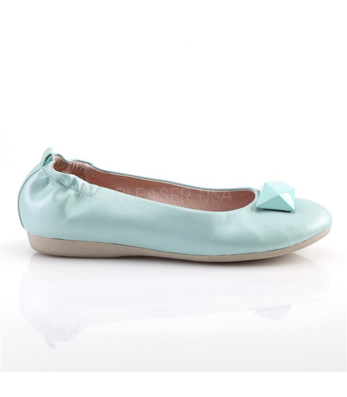 Pin Up Couture Ballerinas OLIVE-08 Blau