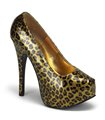 Plateau Pumps TEEZE-37 - Gold