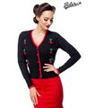 Strickjacke mit Kirschen