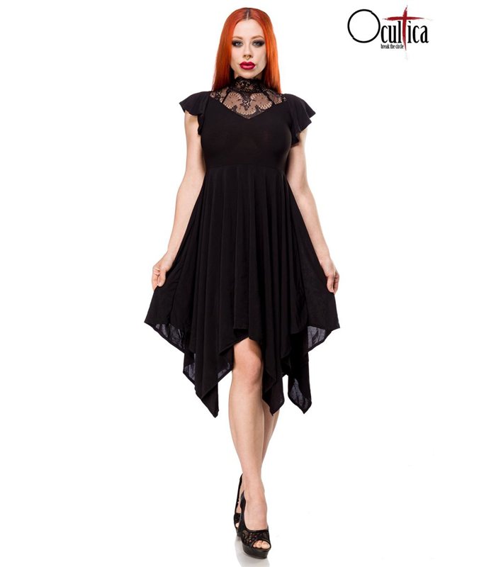 Kleid mit Spitzeneinsatz