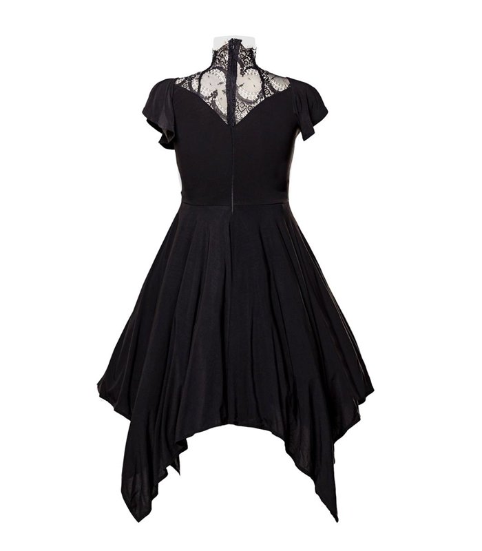 Kleid mit Spitzeneinsatz