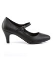 Mary Jane Pumps DIVINE-440 - PU Schwarz