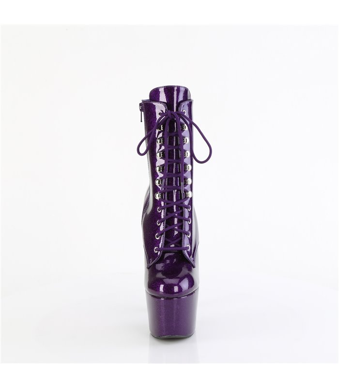 ADORE-1020GP - Platform ankle boots - purple/glitter Shiny | Pleaser