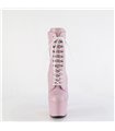 ADORE-1020SDG - enkellaars met plateauzool - roze glinstering | Pleaser