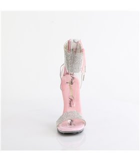 CHIC-47 - Sandalette - Rosa mit Strass | Fabulicious