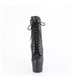 KNUCKS-1020 - platform ankle boots - black matt | Pleaser