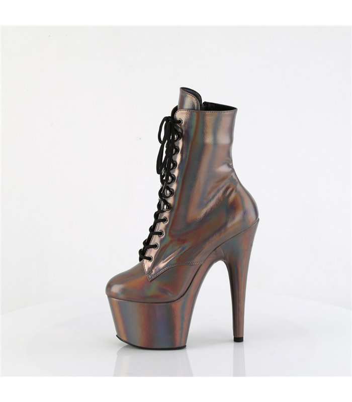 ADORE-1020HG - Platform ankle boots - multicolor shimmer | Pleaser