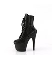 ADORE-1020RS - Platform ankle boots - black glitter | Pleaser