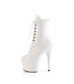 ADORE-1020 - Plateau Stiefelette - Weiss Matt | Pleaser