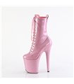 FLAMINGO-1040GP - platform ankle boots - pink shiny with glitter | Pleaser