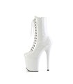 FLAMINGO-1040TT - platform ankle boots - beige/white | Pleaser