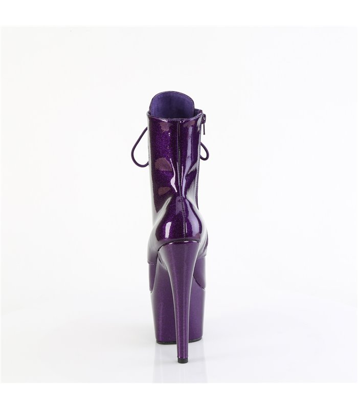 ADORE-1020GP - Platform ankle boots - purple/glitter Shiny | Pleaser