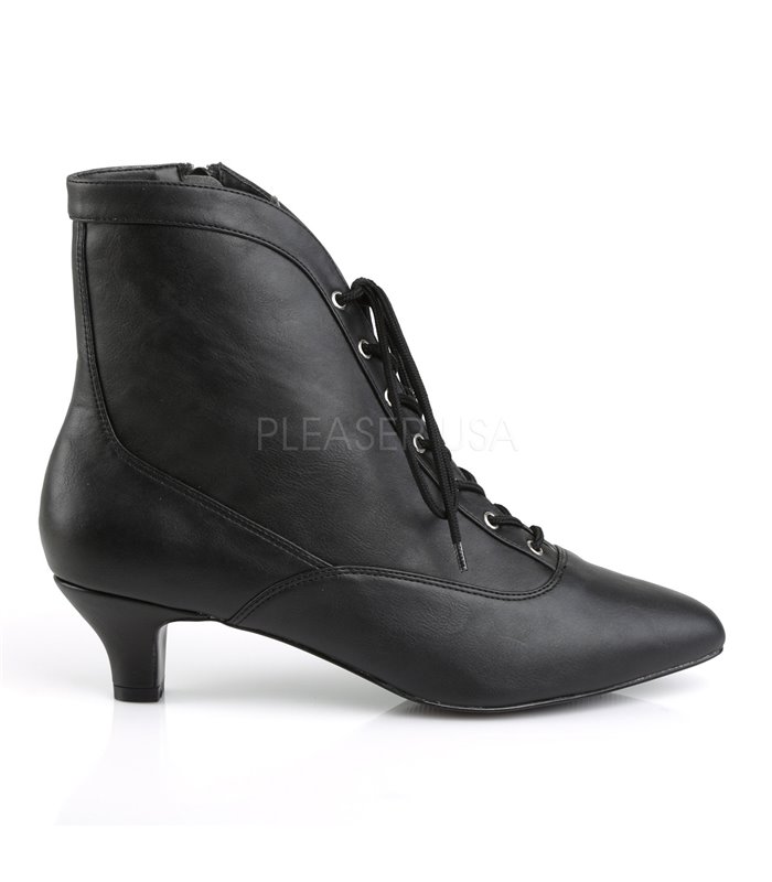 Pleaser Stiefeletten FAB-1005 Schwarz