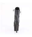 KNUCKS-1020 - platform ankle boots - black matt | Pleaser