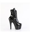 ADORE-1020GP - Platform ankle boots - black/glitter shiny | Pleaser