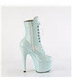 ADORE-1020SDG - enkellaarsjes met plateauzool - babyblauw met glinstering | Pleaser