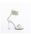 CHIC-47 - Sandalette - Silber mit Strass | Fabulicious