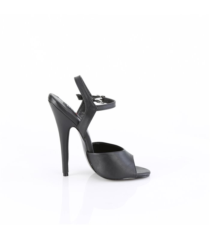 DOMINA-109 - sandal - black matt | devious